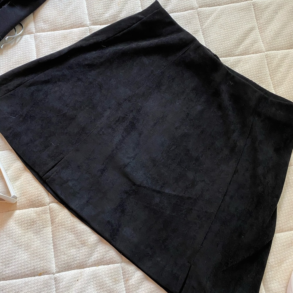 Brandy Melville velvet skirt